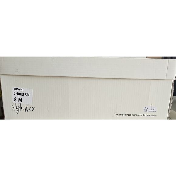 Style & Co Women's Addyy Knee High Dress Boots Chocolate 8 - Picture 2 of 2